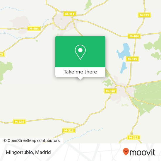 Mingorrubio map