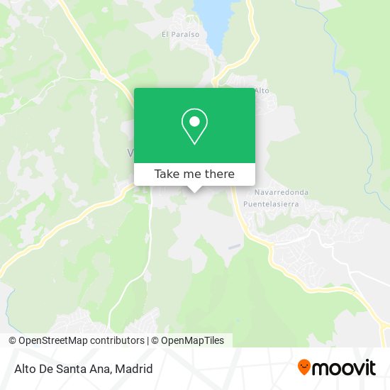 Alto De Santa Ana map