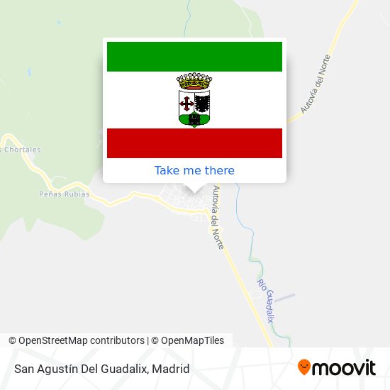 mapa San Agustín Del Guadalix