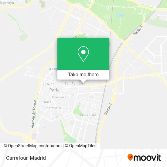 Carrefour map