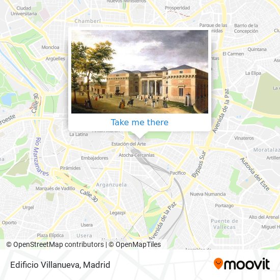 Edificio Villanueva map