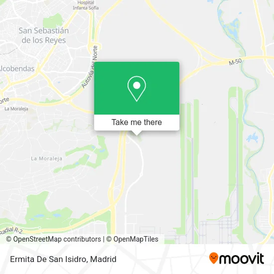 Ermita De San Isidro map