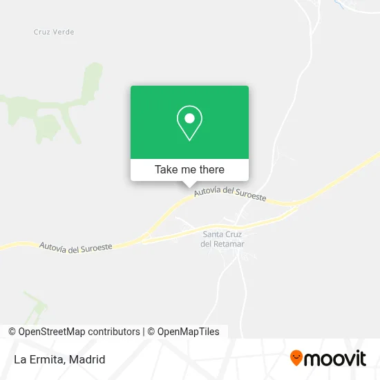 La Ermita map