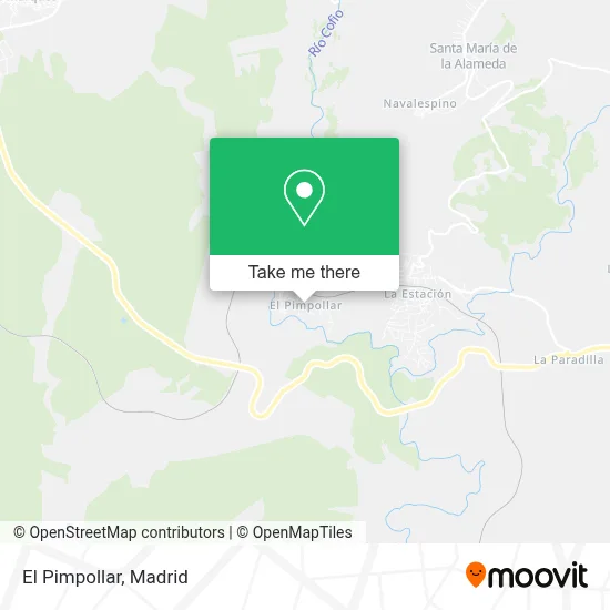 El Pimpollar map