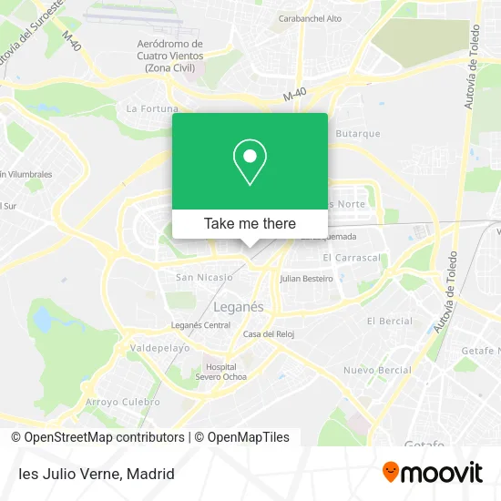 Ies Julio Verne map
