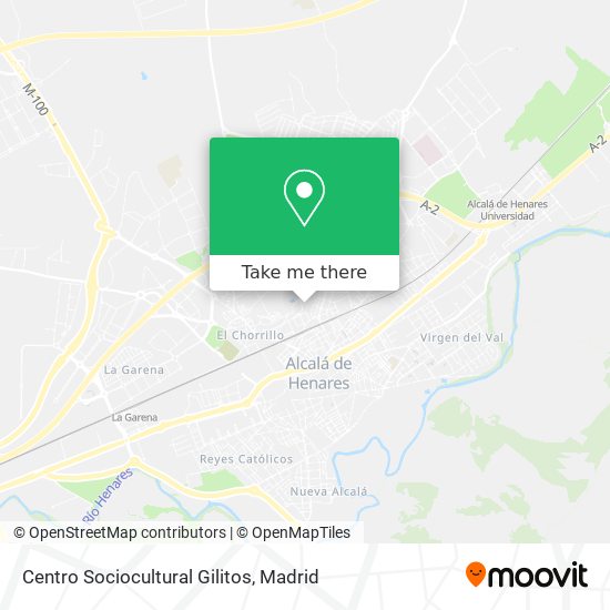 Centro Sociocultural Gilitos map