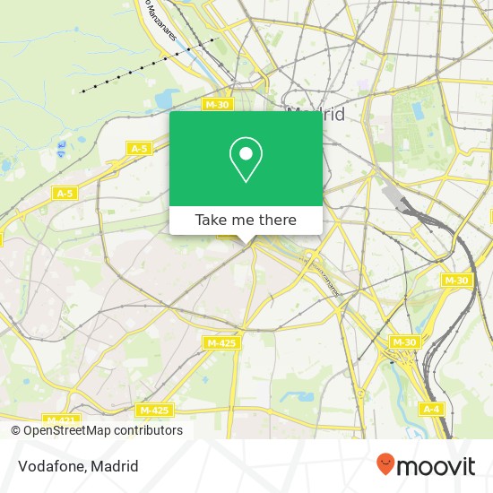 Vodafone map