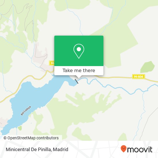 Minicentral De Pinilla map