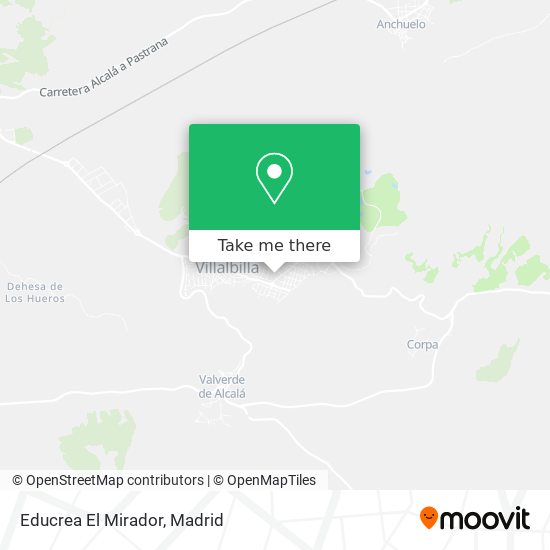 Educrea El Mirador map