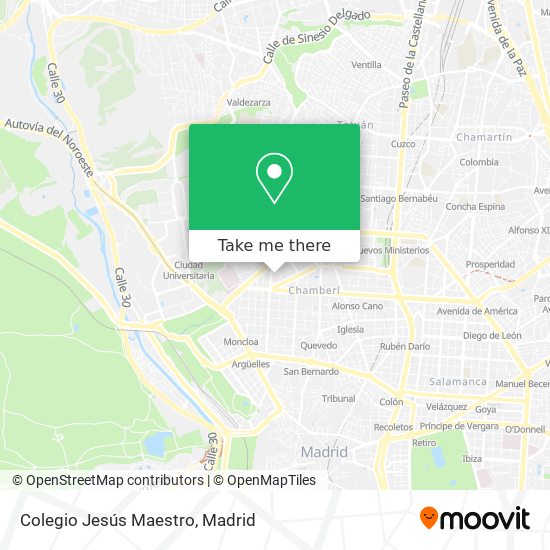 Colegio Jesús Maestro map