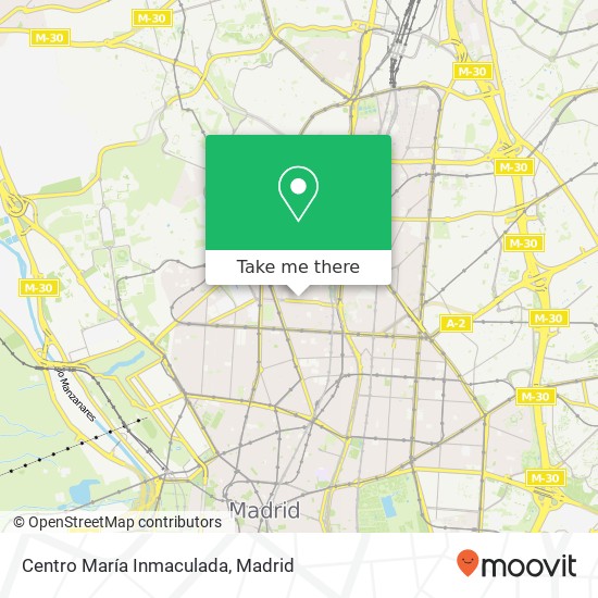 Centro María Inmaculada map