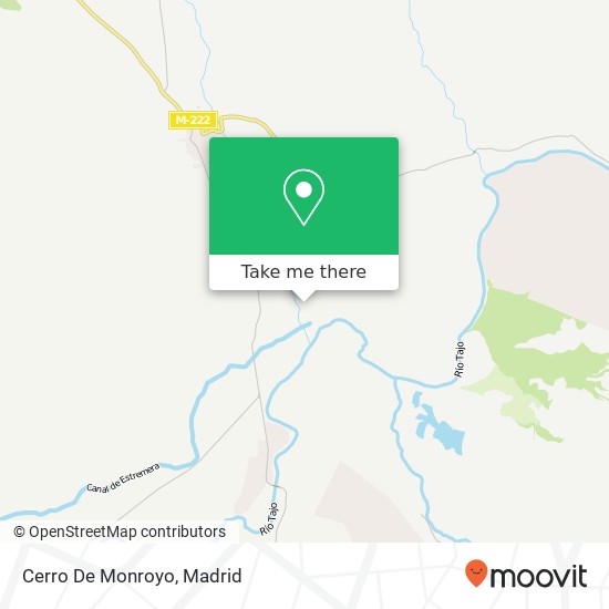 Cerro De Monroyo map