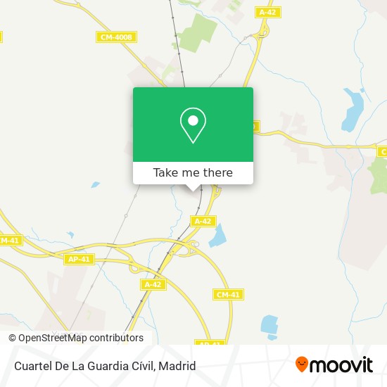 Cuartel De La Guardia Cívil map