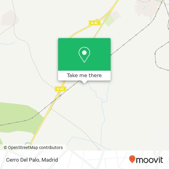 Cerro Del Palo map