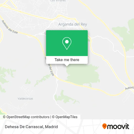 Dehesa De Carrascal map