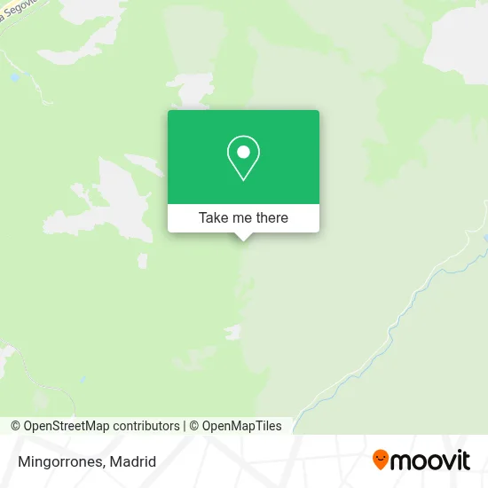 Mingorrones map
