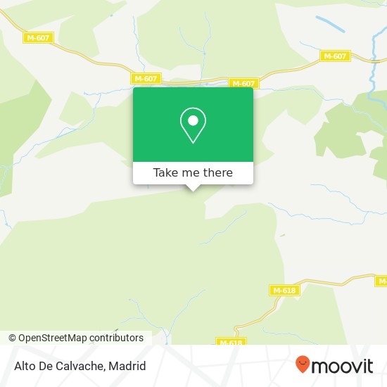 Alto De Calvache map