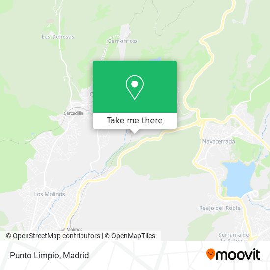 Punto Limpio map