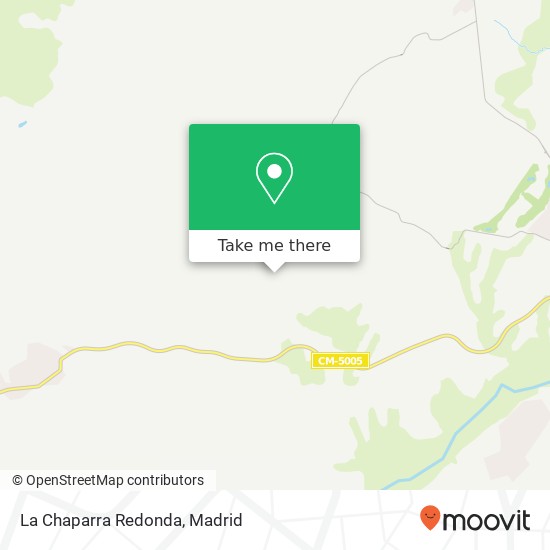 mapa La Chaparra Redonda