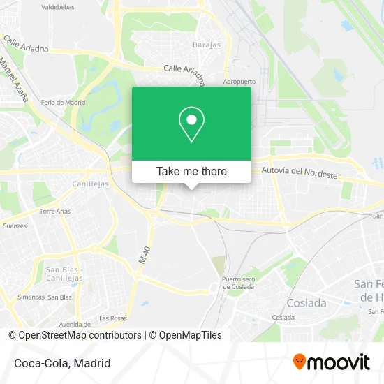 mapa Coca-Cola