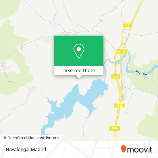 Navalonga map