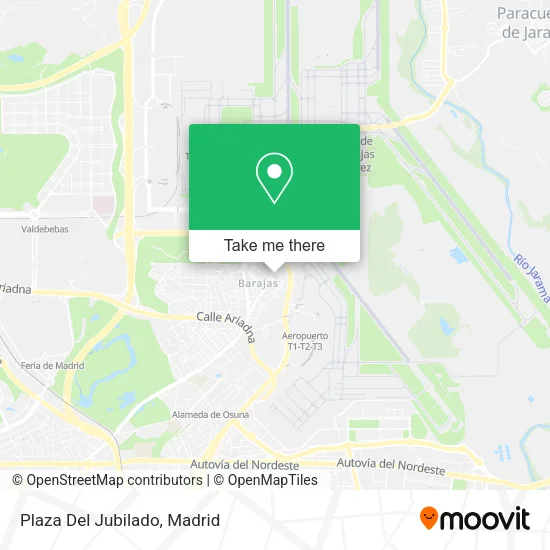 Plaza Del Jubilado map