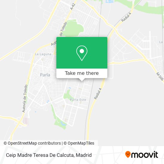 Ceip Madre Teresa De Calcuta map