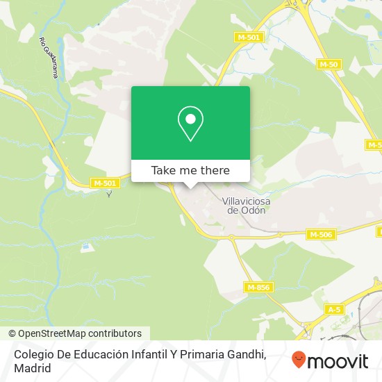 Colegio De Educación Infantil Y Primaria Gandhi map