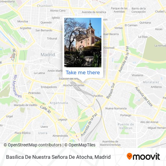 Basílica De Nuestra Señora De Atocha map