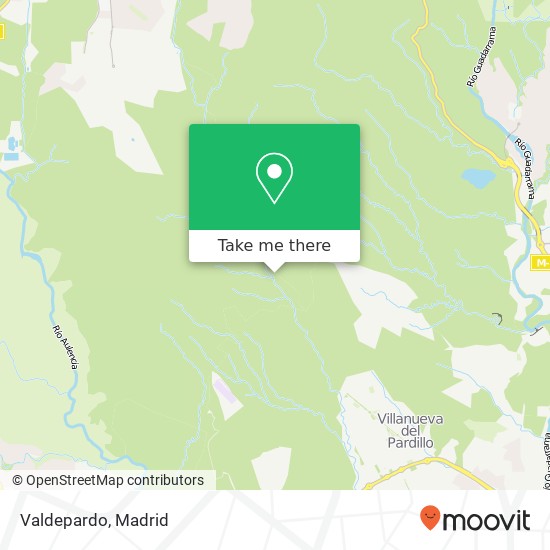 Valdepardo map