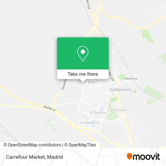 Carrefour Market map