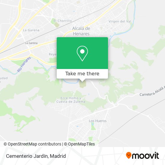 Cementerio Jardín map