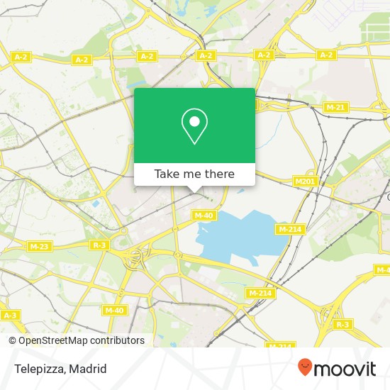 Telepizza map