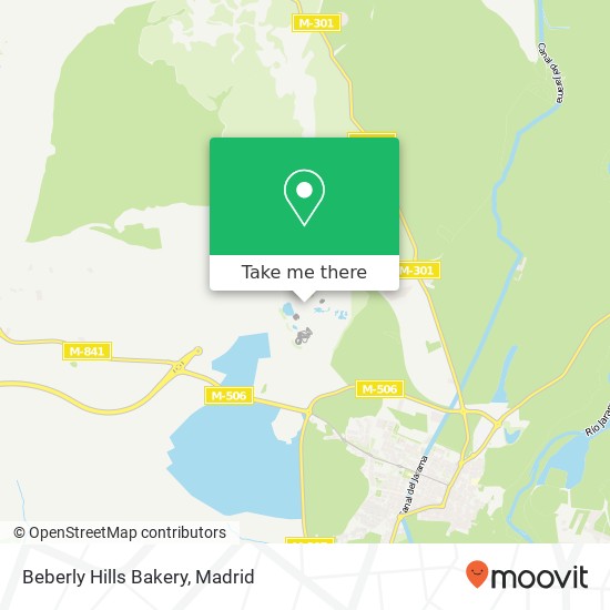 Beberly Hills Bakery map