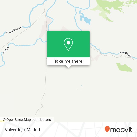 Valverdejo map