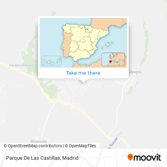 Parque De Las Castillas map