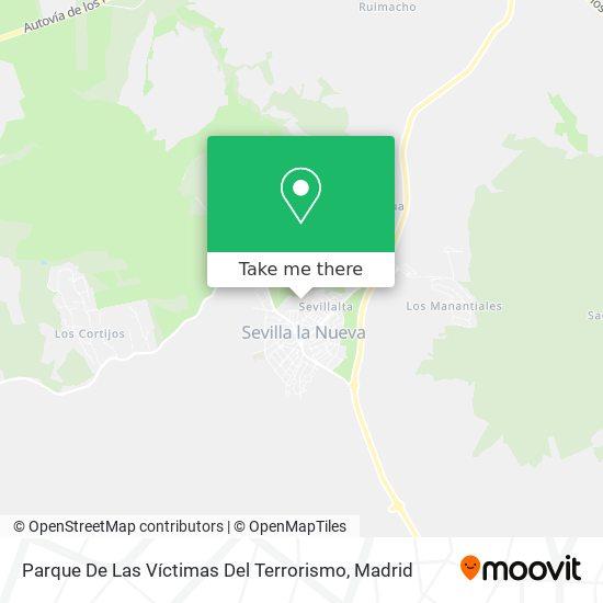 Parque De Las Víctimas Del Terrorismo map