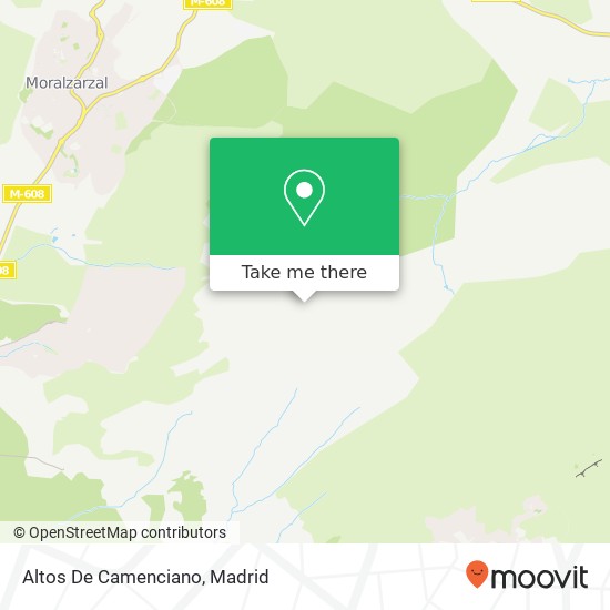 Altos De Camenciano map