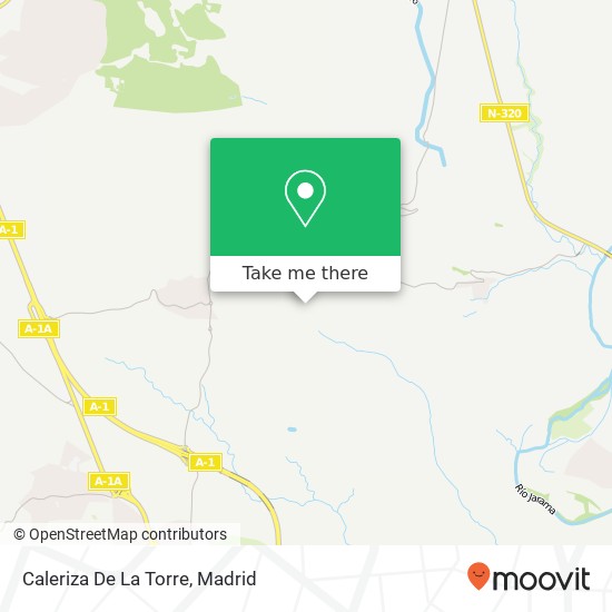 mapa Caleriza De La Torre