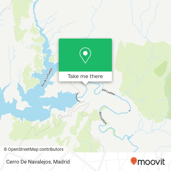 Cerro De Navalejos map