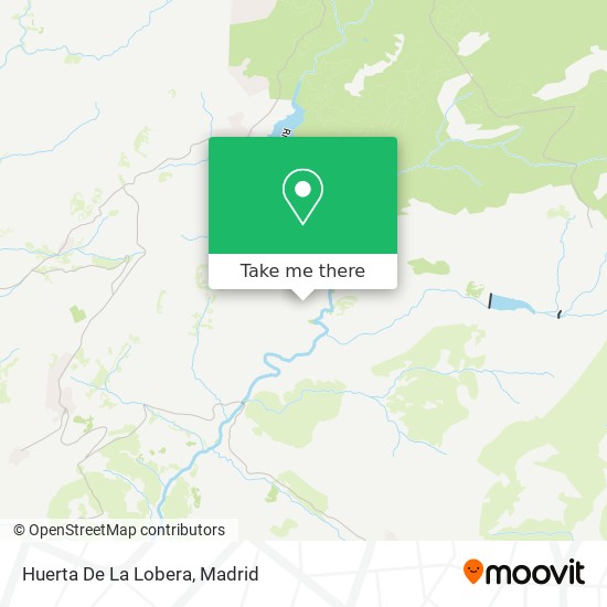 mapa Huerta De La Lobera