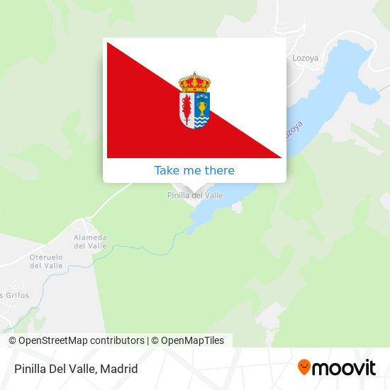 Pinilla Del Valle map