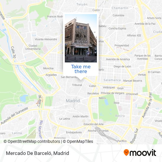 Mercado De Barceló map