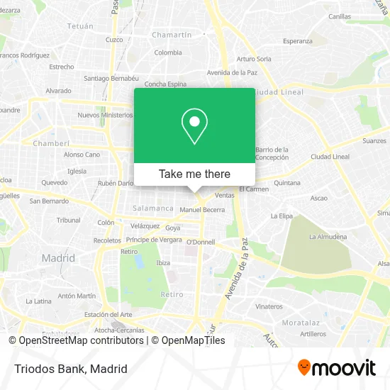 Triodos Bank map