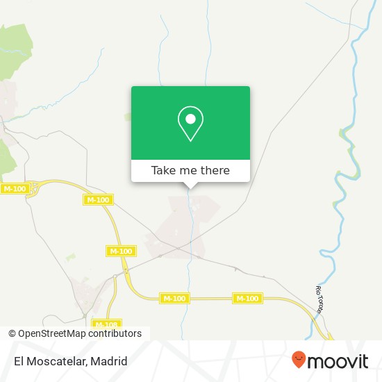 El Moscatelar map