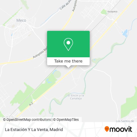 La Estación Y La Venta map