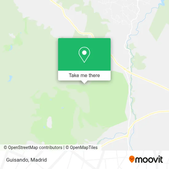 Guisando map