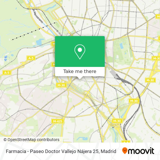 Farmacia - Paseo Doctor Vallejo Nájera 25 map