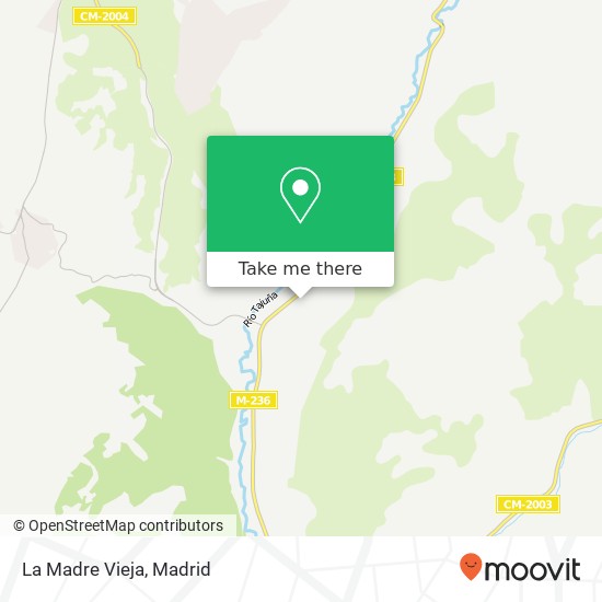 La Madre Vieja map