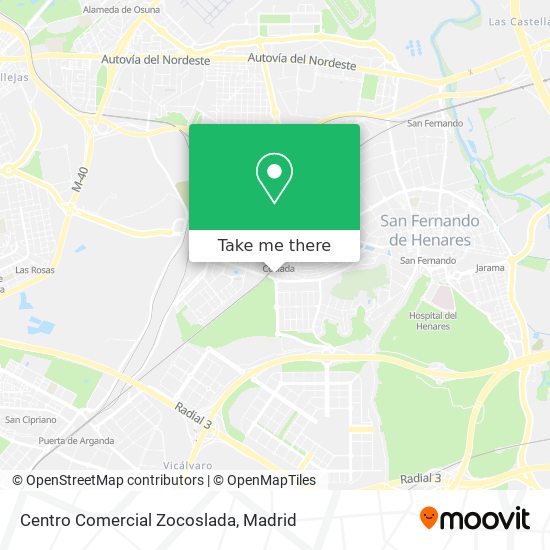 Centro Comercial Zocoslada map